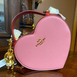 Coach Heart crossbody in Colorblock